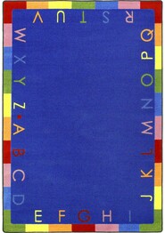 Joy Carpets Kid Essentials Rainbow Alphabet Primary